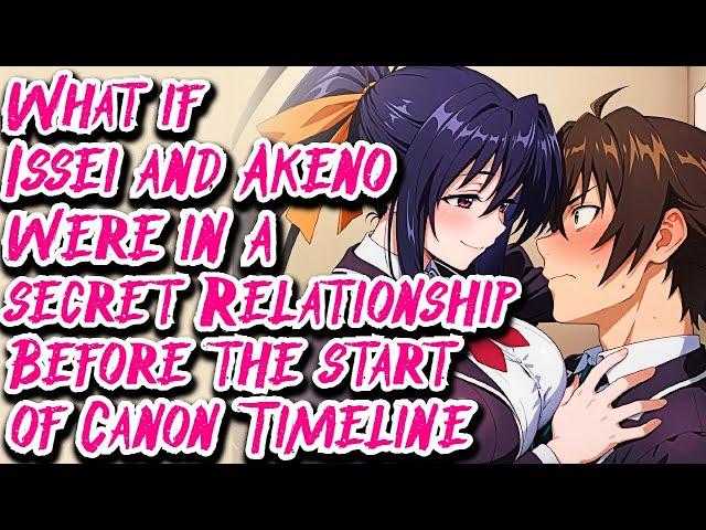 What if Issei and Akeno Were in a Secret Relationship Before the Canon Timeline Movie Au.@charisarf1