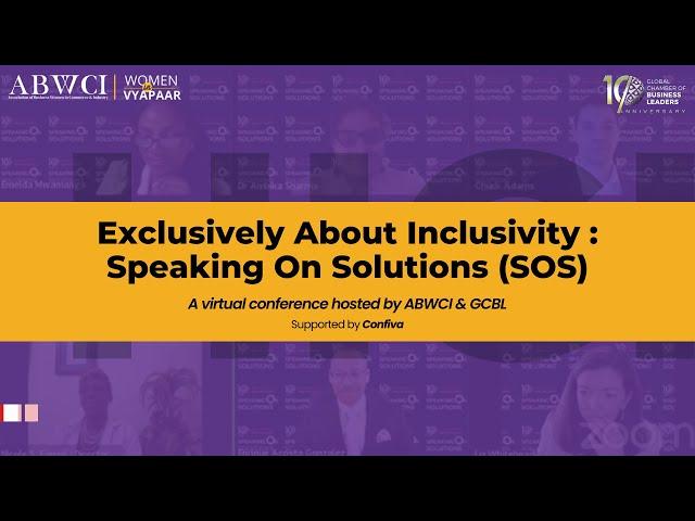 Exclusively About Inclusivity : Speaking On Solutions (SOS)