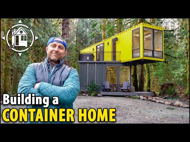 Luxury Container Home built from two 40' containers!