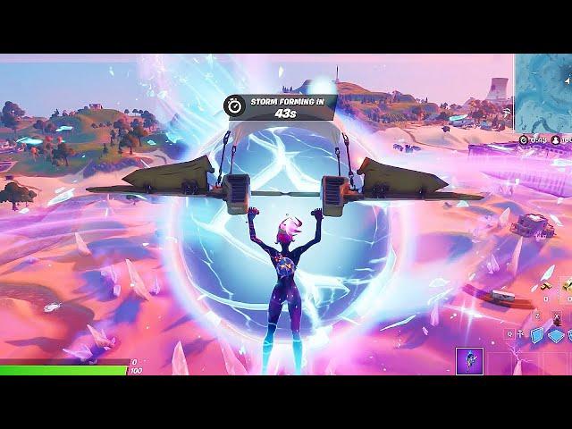 Entering The Zero Point in Fortnite Chapter 2 Season 5 and this is what happened