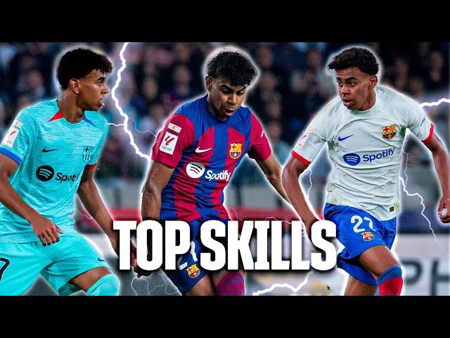  CHECK OUT LAMINE YAMAL’s SKILLS, GOALS, ASSISTS from 2023/24 SEASON | FC Barcelona 