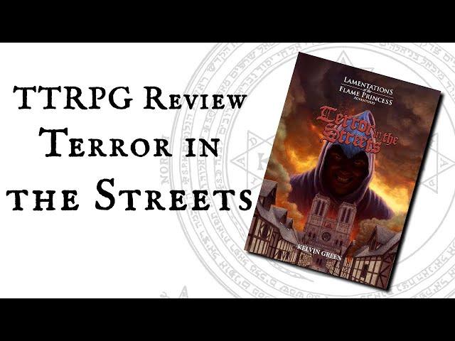 #TTRPG #LOTFP - Terror in the Streets REVIEW