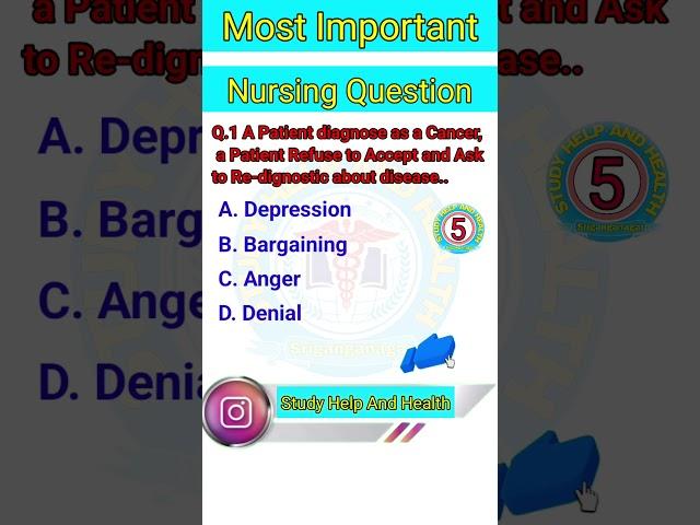 NCLEX Exam | Nursing Questions and Answers | Nclex questions