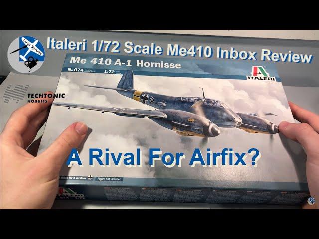 Airfix Alternative? - Italeri 1/72 Scale Me410 Inbox Review