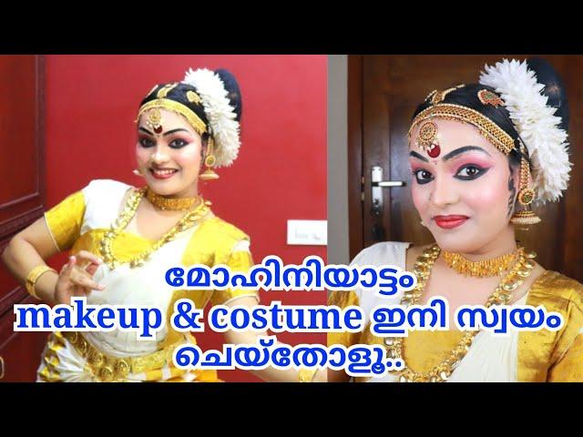 Mohiniyattam Makeup & Full Costume Tutorial | Go Glam with Keerthy