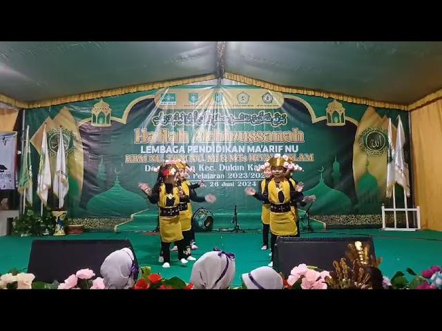 #Haflahihis2024 Tari kreasi "Tari Nusantara" oleh klp B Putri TKM 143 Ihyaul Islam