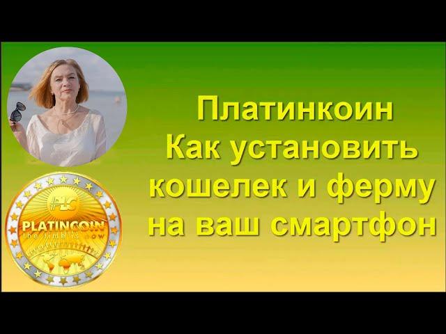 Platincoin. Как установить кошелек PLC Wallet и ферму