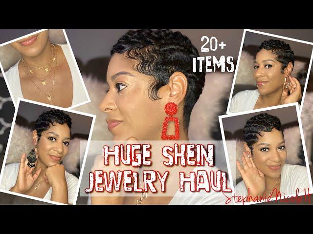 Huge Shein Jewelry Haul | 20+ Items | Affordable Jewelry | StephanieNicoleH