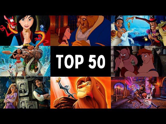 Top 50 Disney Songs of All Time