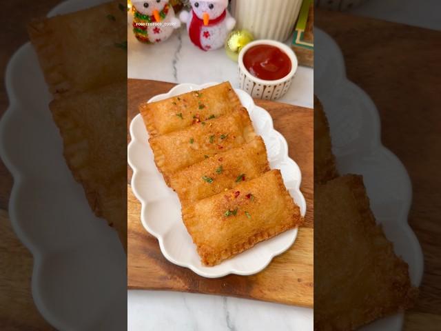 Perfect Pizza Pockets Recipe #shorts #viralvideo #trending