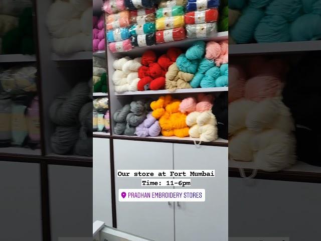 Thread Yarn Wool Store In India Pradhan Embroidery Stores Mumbai