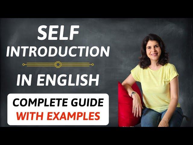 How to Introduce Yourself in English | Tell Me About Yourself | Self introduction | ChetChat