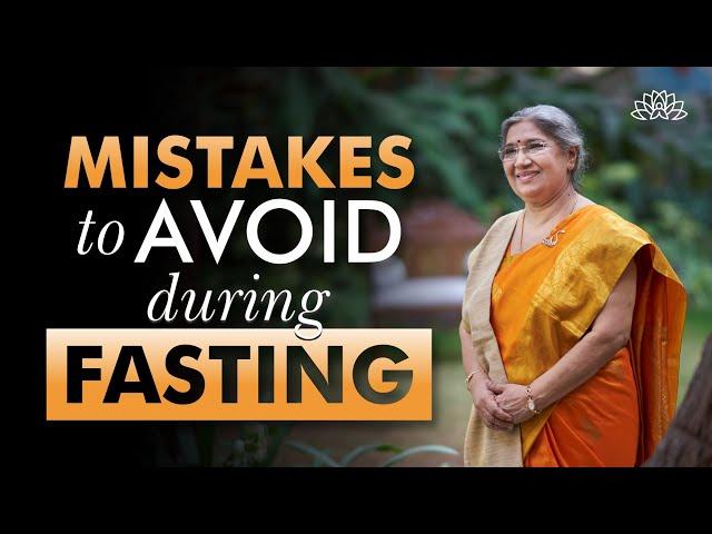 Right ways of Fasting || Navratri | Dr. Hansaji Yogendra