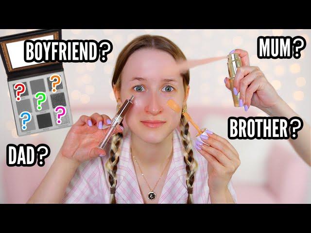 My ENTIRE FAMILY Buy My Full Face Of Makeup… *who bought the best products?*