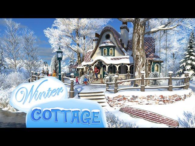 Winter Cottage 3D Live Wallpaper and Screensaver