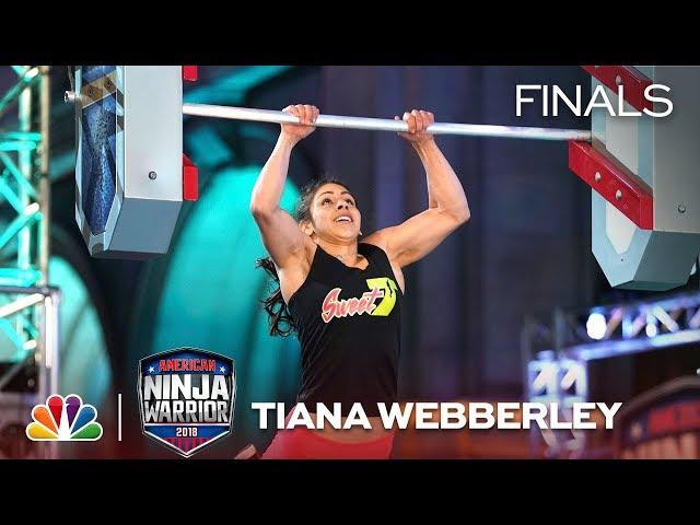 Tiana Webberley at the Los Angeles City Finals - American Ninja Warrior 2018