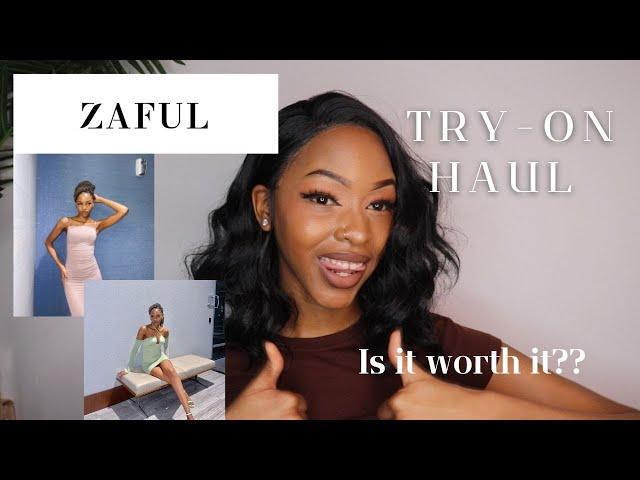 2023 ZAFUL TRY ON HAUL| DRESSES (affordable)