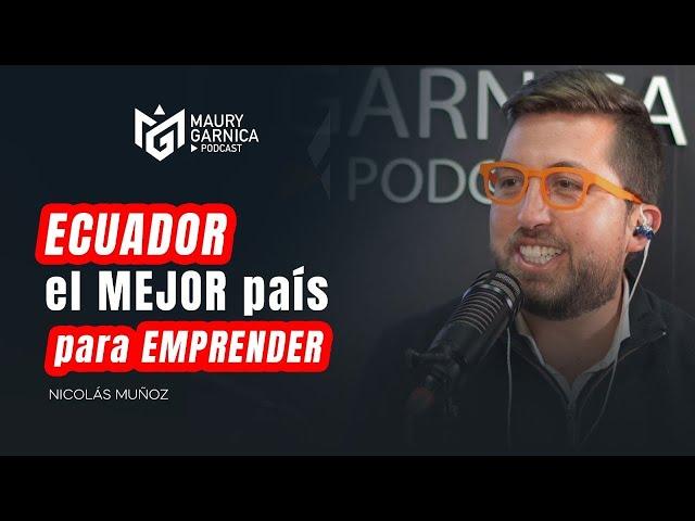 ECUADOR el MEJOR país para EMPRENDER @nicolasrmunoz