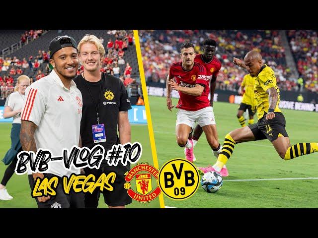 Nice to meet you, Jadon Sancho - the reunion in Las Vegas | BVB-VLOG #10 | BVB – Manchester United