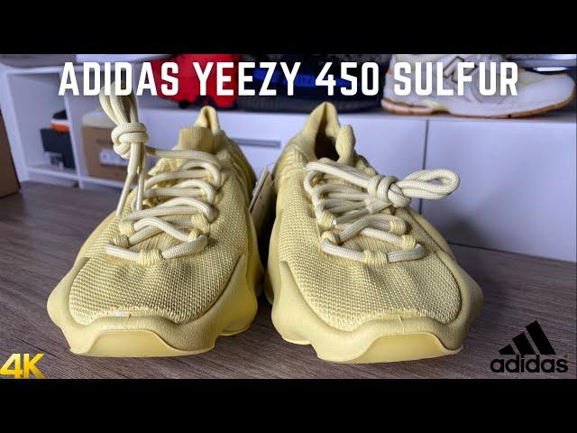 Adidas Yeezy 450 Sulfur On Feet Review