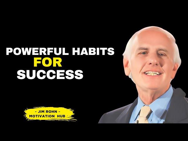 POWERFUL HABITS FOR SUCCESS | LIFE-CHANGING SPEECH