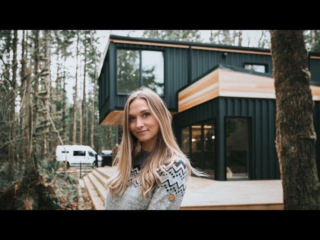 Dream Cabin in the Woods (Winter in Washington)