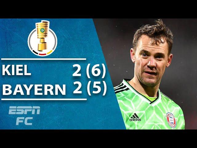 Bayern Munich SHOCKED by Kiel in German Cup penalty shootout | ESPN FC Bundesliga Highlights