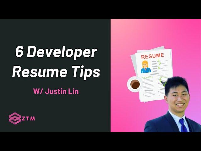 Get More Interviews! Use These Top 6 Tips To Improve Your Developer Resume