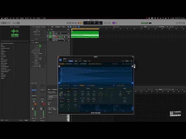 How To Make 808 Patterns That Are In Tune (Logic Pro X Tutorial)