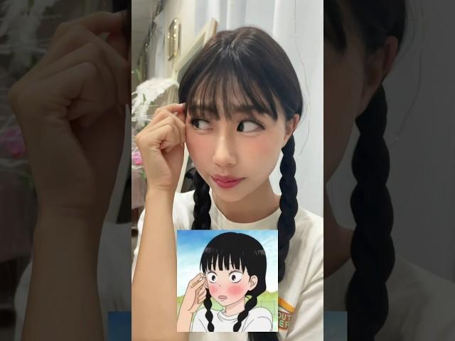 I tried recreating Sawako Kuronuma's hairstyle from Kimi ni Todoke! 