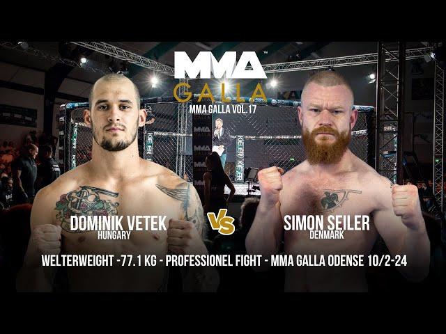 Dominik Vetek (Planeteater MMA) Vs. Simon Seiler (Great Danes Fight Club)