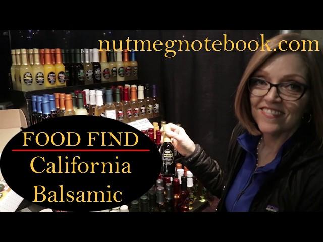 California Balsamic,  Review and Food Find discussion by Tami from nutmegnotebook.com