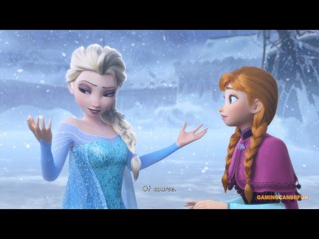 Kingdom Hearts 3 MOVIE | Disney's Frozen (HIGH FRAME RATE SERIES IN 4K)