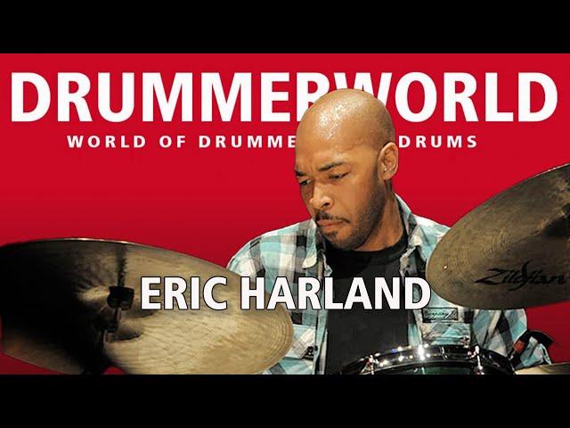 Eric Harland Drum Clinic: Playing the Blues - JazzHeaven.com #ericharland #drummerworld