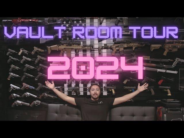 Vault room/gun room tour 2024 // Holdup displays