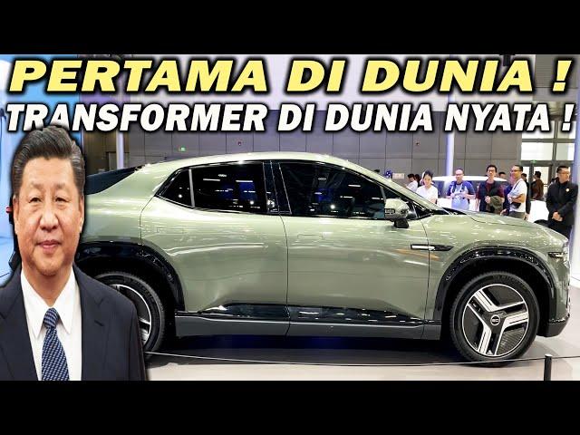 GILA! PERTAMA DI DUNIA️ CINA WUJUDKAN TRANSFORMER DI DUNIA NYATA MOBIL JADI ROBOT & JALAN SENDIRI!