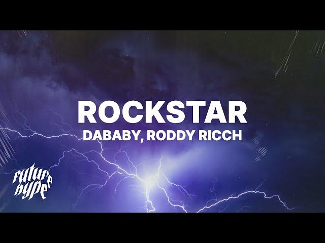 DaBaby - Rockstar (Lyrics) Ft. Roddy Ricch "Brand new Lamborghini, f*ck a cop car"