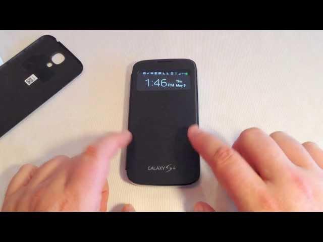 Samsung Galaxy S4 S-View Flip Cover Review