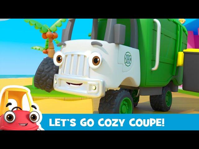 Too Much CAR-bage + More | 2 HOUR OF COZY COUPE | Let's Go Cozy Coupe  | Kids Cartoon Show