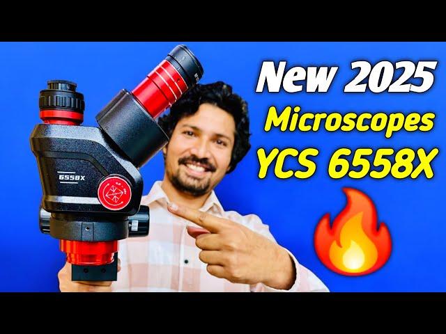 New 2025 YCS 6558X Microscope Unboxing & Review | YCS 6558X Microscope 