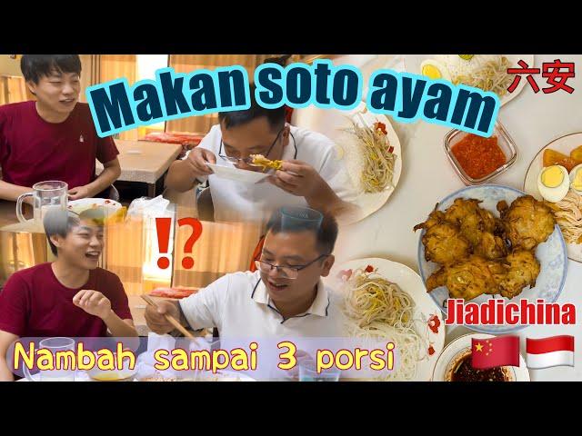 TERLALU ENAK KUAH SOTO SAMPAI NAMBAH TERUS