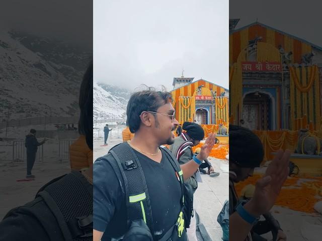 Kedarnath 2023 Snowfall
