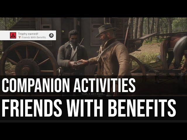 Friends With Benefits Trophy (Companion Acitivies) - Red Dead Redemption 2