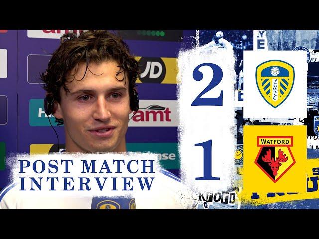 “We believe in ourselves" | Brenden Aaronson | Leeds United 2-1 Watford