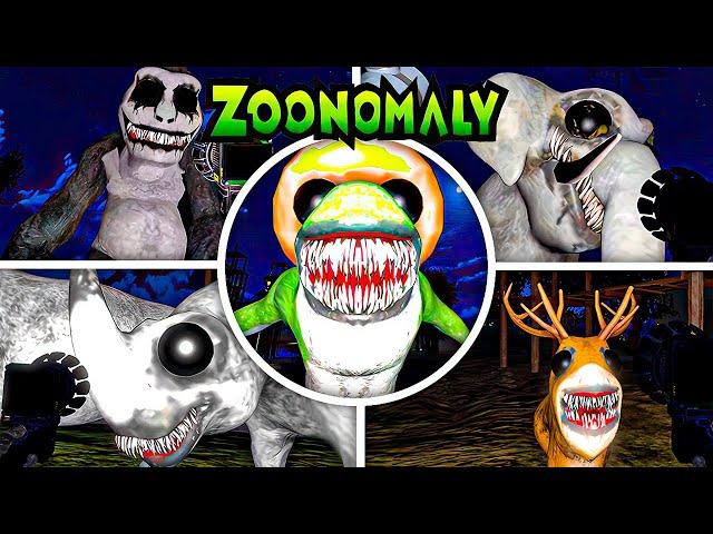 Zoonomaly Mobile - All Jumpscare & All Bosses