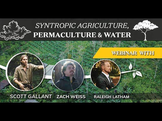 Syntropic Agriculture, Permaculture and Water - Webinar with Scott Gallant