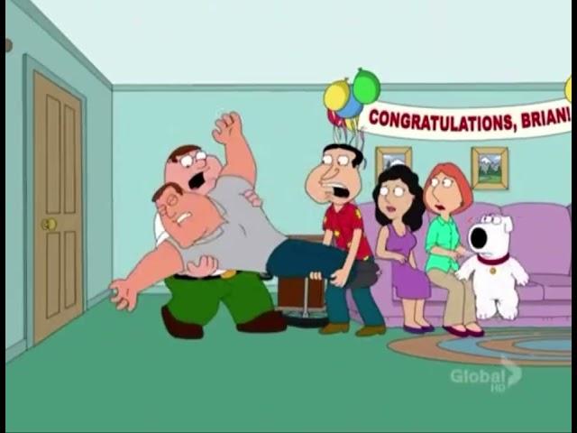 Joe Strangles Brian - S8E15 - Family Guy | #familyguy #funny ️‼️