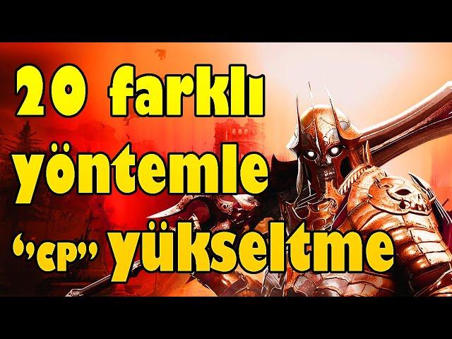 20 Farklı Yöntemle Hızlı ''CP'' Yükseltme .!! Black Desert Mobile Global