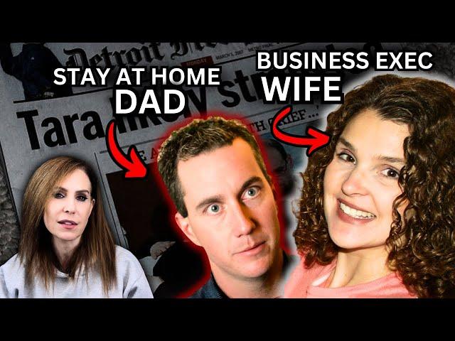 Jealous stay at home dad CHOPS UP business exec wife !