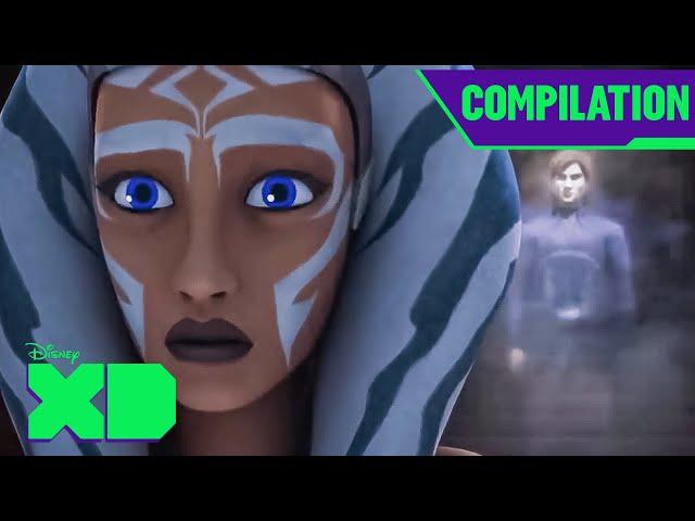 Ahsoka Tano Compilation | Star Wars Rebels | @disneyxd